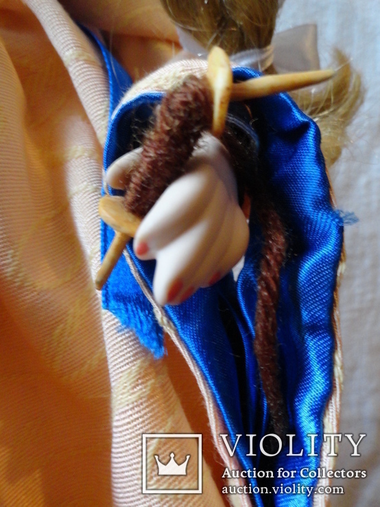 Кукла фарфоровая"Спящая красавица"40см, фото №5
