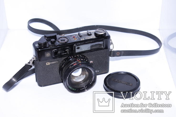  Yashica Electro 35 GT об'єктив Color-Yashinon DX 1:1.7 / 45 mm, фото №2