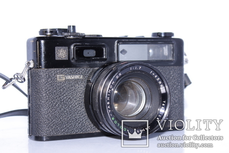  Yashica Electro 35 GT об'єктив Color-Yashinon DX 1:1.7 / 45 mm, фото №5