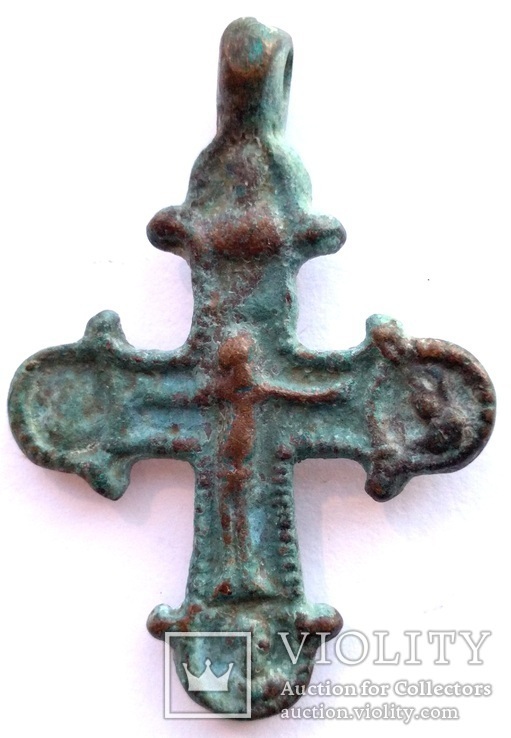 Крест КР с Распятием двухсторонний (1_134), фото №3