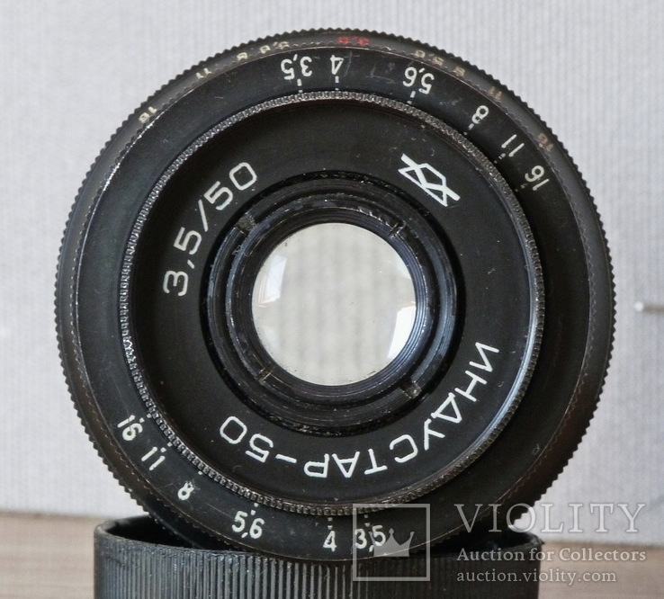 Индустар-50 3,5/50  М39  Черный  (Зоркий, ФЭД, Leica), фото №4