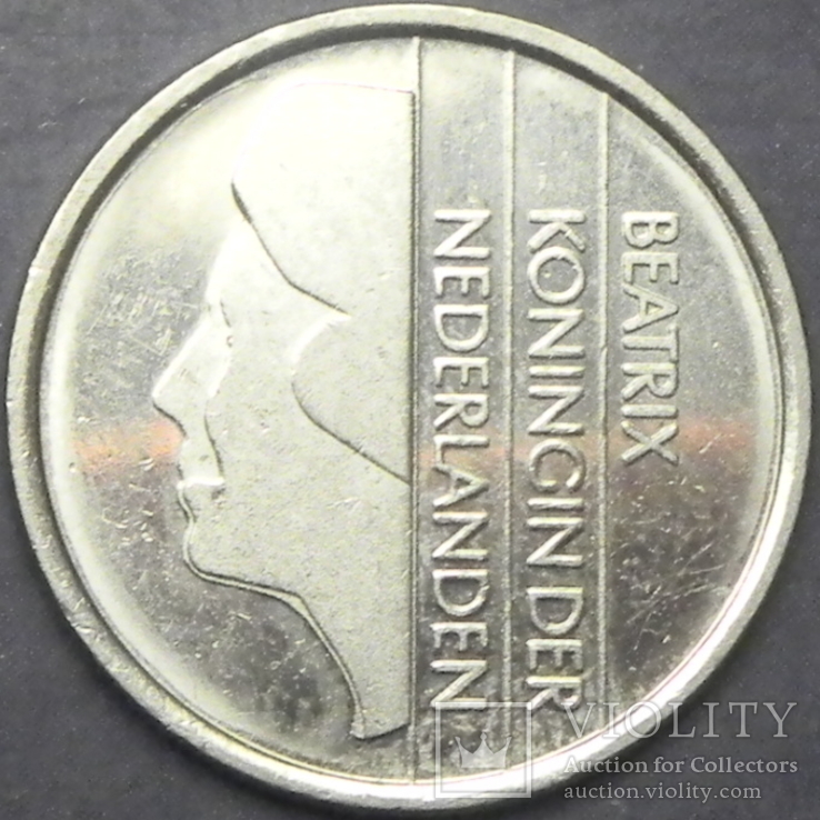 25 центів Нідерланди 2000, фото №2