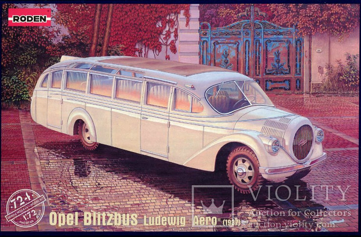 Автобус Opel Blitzbus Ludewig "Aero"Roden в 1/72, photo number 3