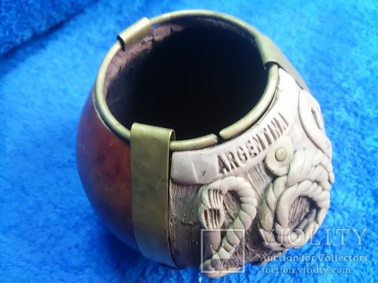 Аргентинский сувенир: ARGENTINA - "Калабабу". Высота - 8 см., фото №11