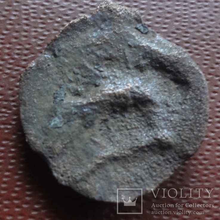 Монета Ольвии   Орел на Дельфине  (Н.24.3)~