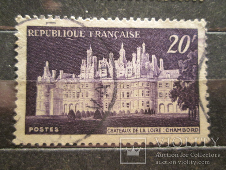  Франция 1952 Замок Камборд гаш