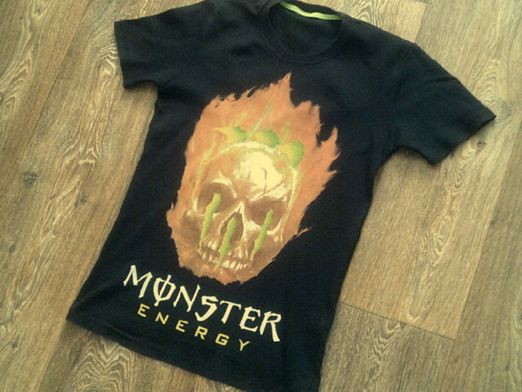 Monster energy - фирменная футболка+толстовка, фото №10