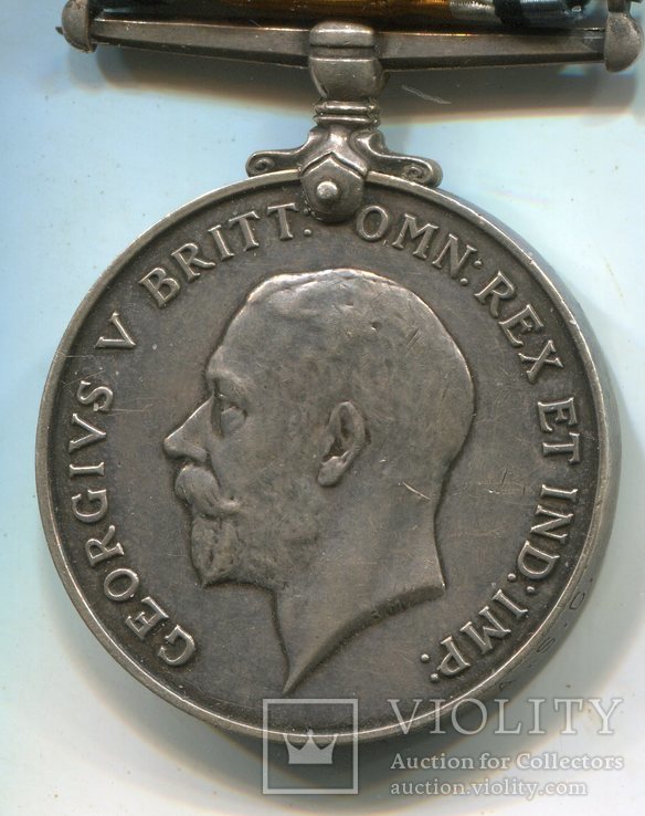 Британская Военная Медаль 1914-18 гг. Лента