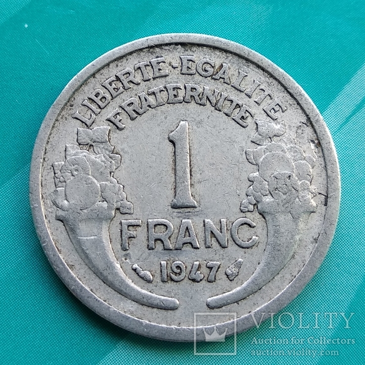 1 франк, 1947, Франция