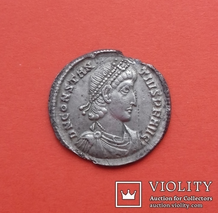Силиква- "Constantius II"., фото №6