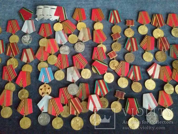 58 юбилейных медалей СССР