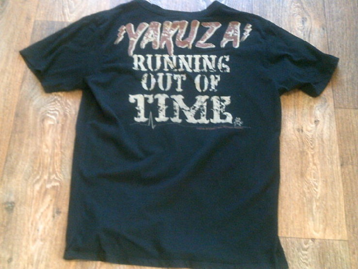 Yakuza - фирменная черная футболка, numer zdjęcia 4
