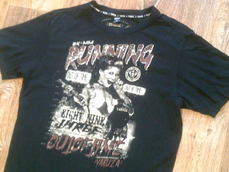 Yakuza - фирменная черная футболка, photo number 2
