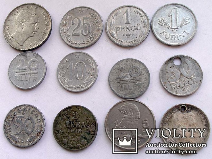Монеты Восточная, Южная Европа и др. 23 шт. в лоте, фото №3