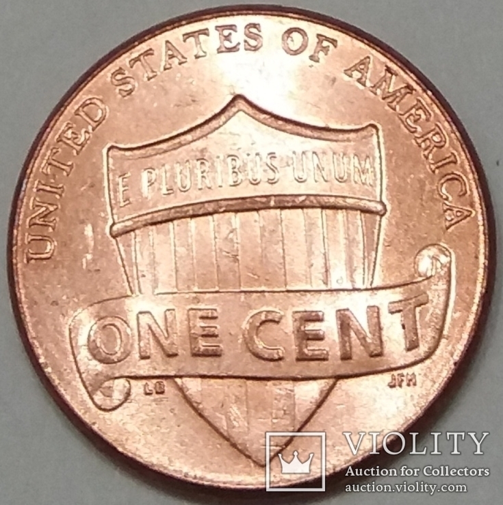 США 1 цент, 2016