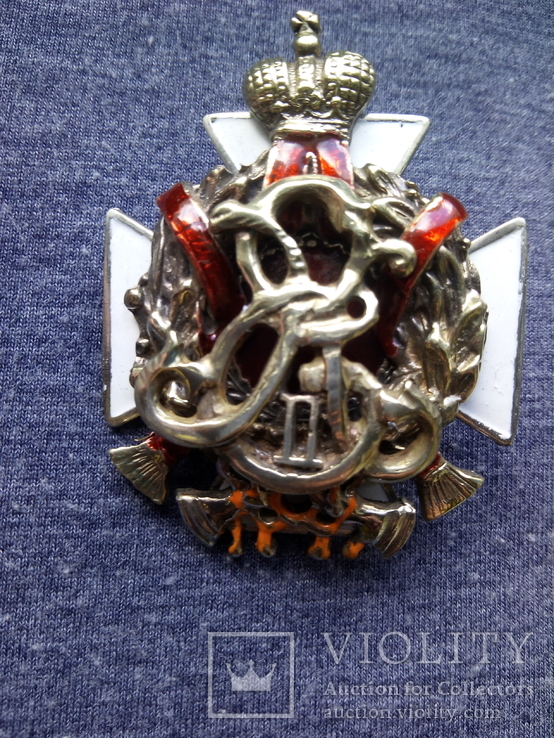 Знак 70-й пехотный Ряжский полк, копия