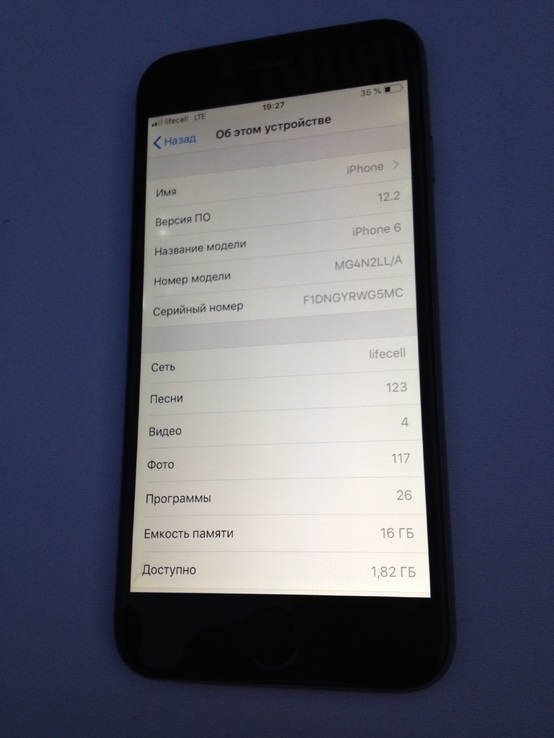 IPhone 6 Space Gray 16Gb, photo number 3
