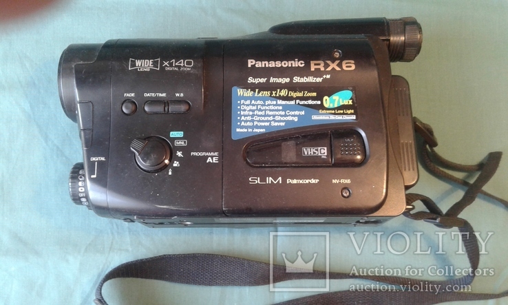 Видеокамера Panasonic RX6 (made in Japan), фото №2