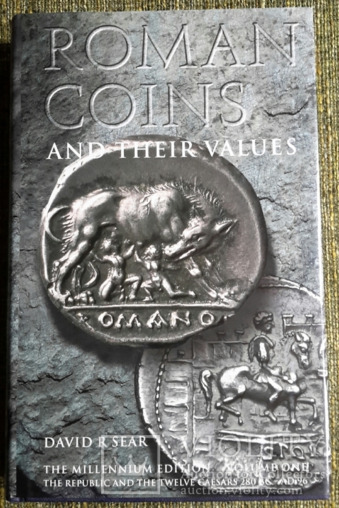 Roman coins and their values. 4 тома. Автограф автора