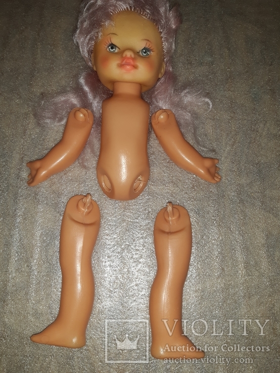 Кукла Таня на резинках, клеймо, фото №8