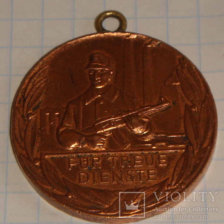 Медаль. За службу ГДР. 1 ст., фото №3
