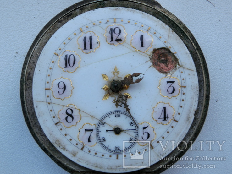 Старые Карманные часы KM, фото №6