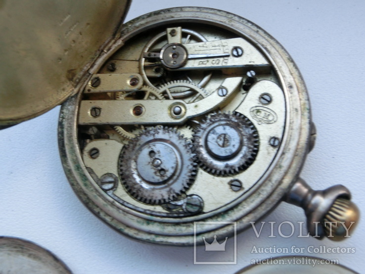 Старые Карманные часы KM, фото №9