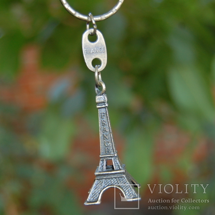 Брелок для ключей "Париж" 9мм, фото №2