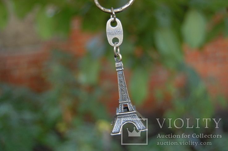 Брелок для ключей "Париж" 9мм, фото №5