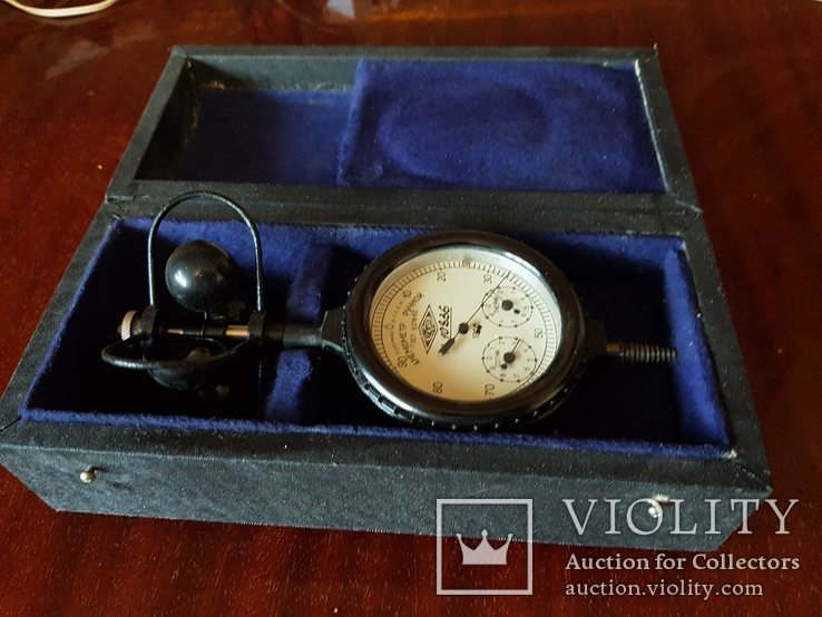 Анемометр ручной чашечный МС-13 N10836 с коробкой в подсумке и с документами, фото №2