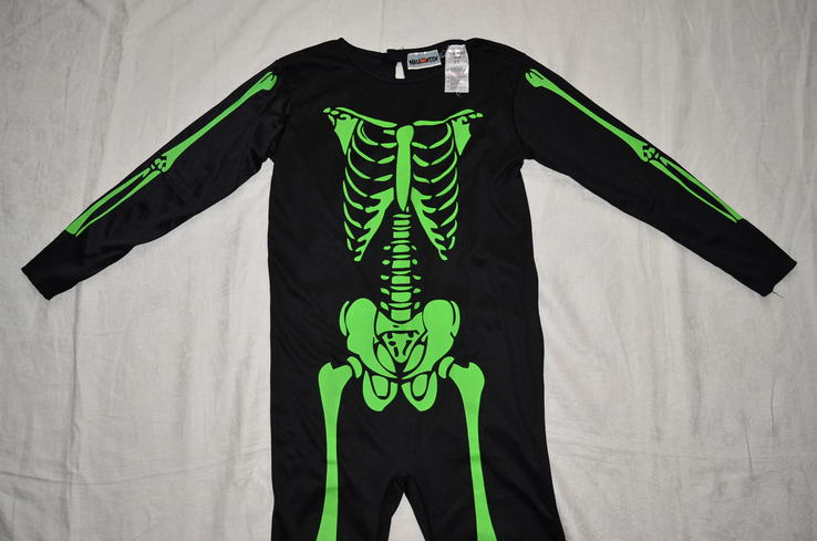 Скелет костюм halloween хэллоуин карнавальный маскарадный вампир дракула кости кащей зомби, photo number 3