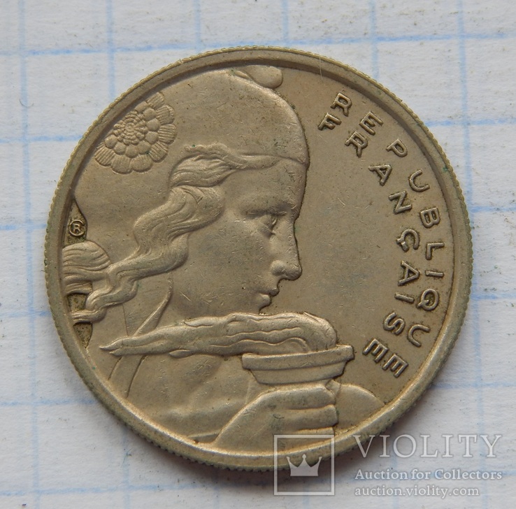 100 франків 1955р
