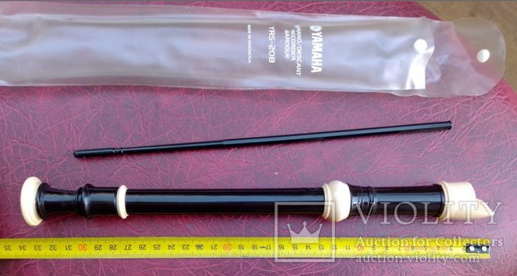 Блок-флейта Yamaha YRS-20B, фото №2