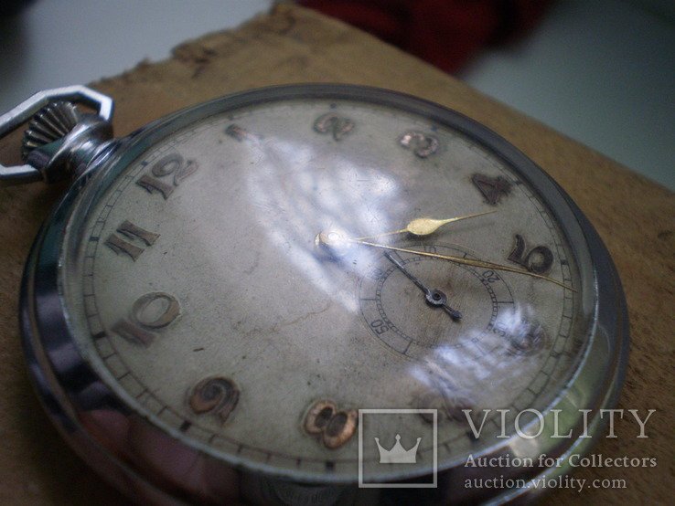 Часы Flore D.R.P. Swiss made на ходу, фото №13