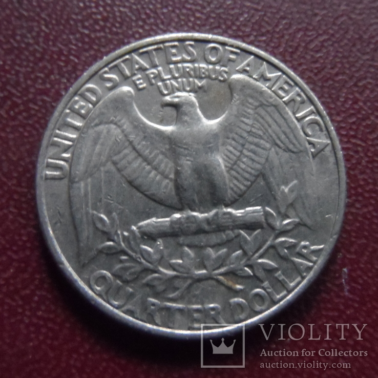 25 центов 1984  D  США  (8.2.35)  ~, фото №3