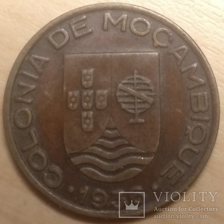 Мозамбик 20 центаво 1936, фото №3