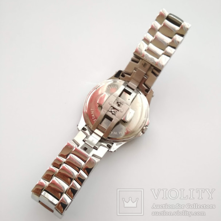 Мужские кварцевые часы похожие на Dolce&amp;Gabbana со стальным корпусом и стальным ремешком, фото №6
