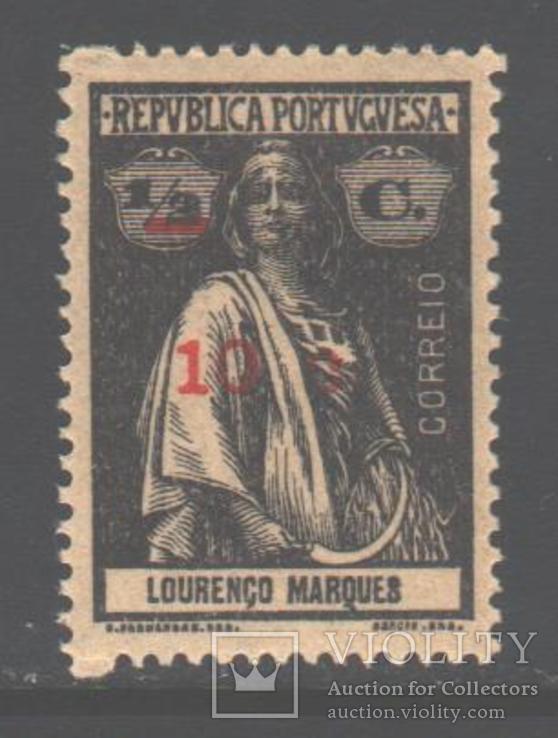 Португ. Мозамбик. 1921. Надпечатка, 10 с.