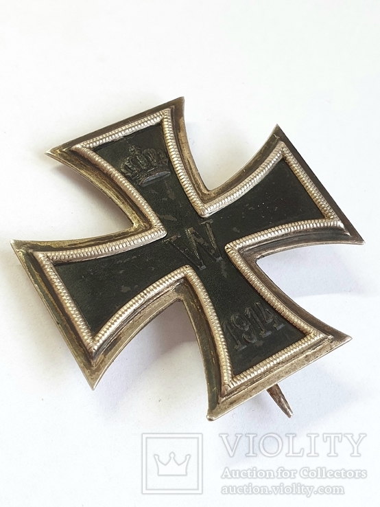 Железный крест 1 класса 1914 года клеймо КО, фото №4