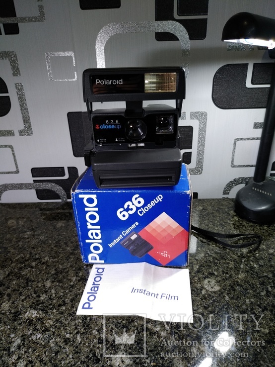 Polaroid 636 в коробке.