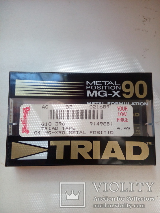 Аудиокассета "Triad MG-X ", фото №2