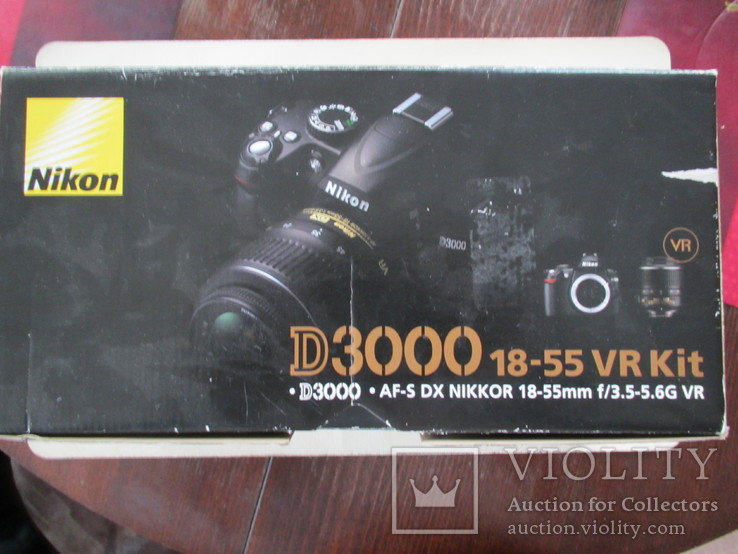Фотоаппарат Nikon D3000 c объективом Гелиос-81Н