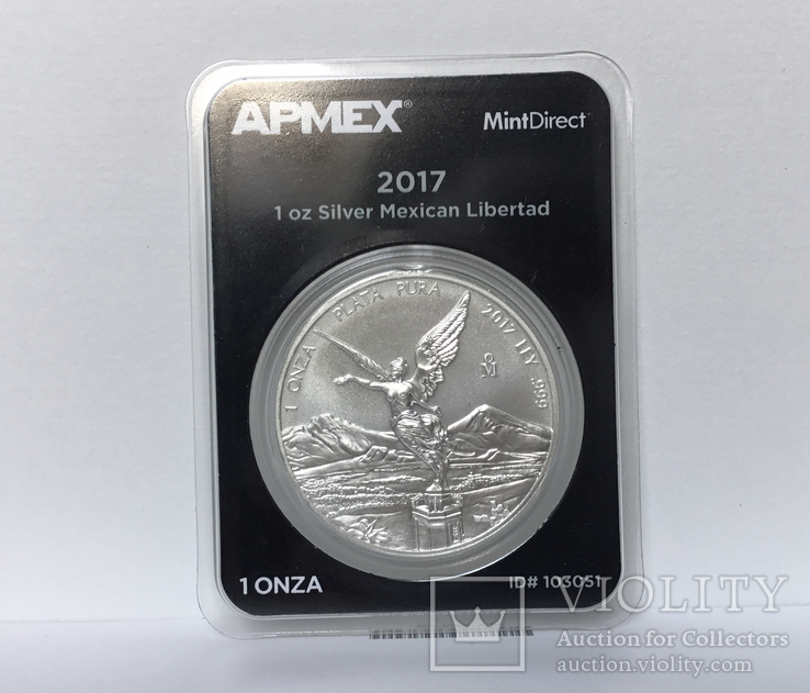 1 oz  Мексика ,,Либертад’’ 2017 г.