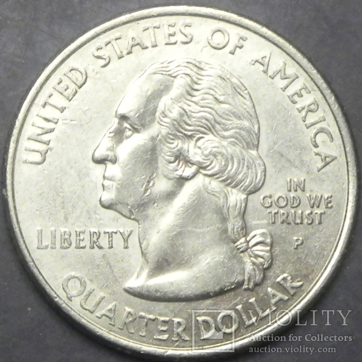 25 центів США 2002 P Огайо, фото №3