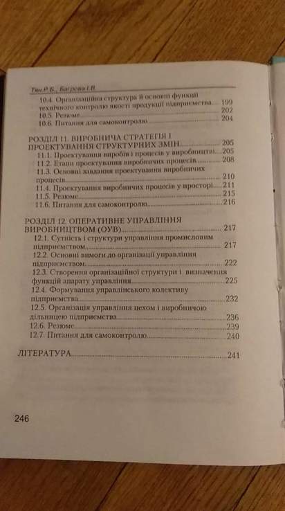 Р.Тян, І.Багрова "організація виробництва", фото №3