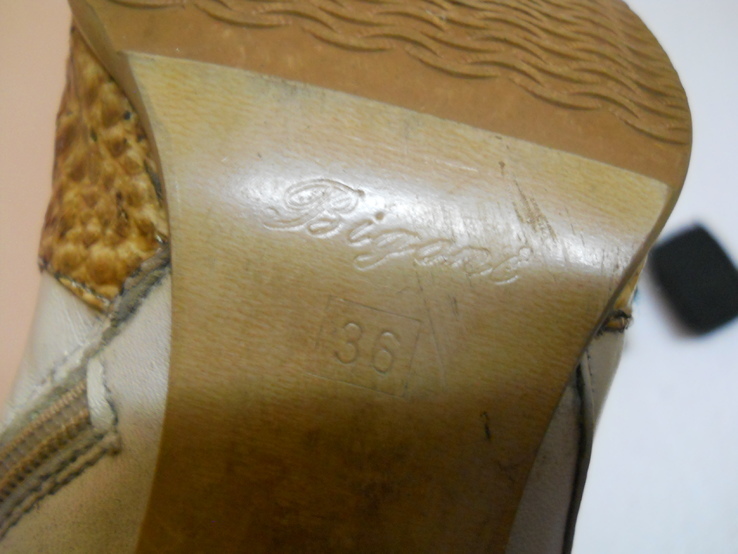 Сапоги зимние женские кожа и натуральный мех, б/у, 36 размер, фото №13