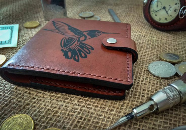 Ексклюзивний гаманець (кошелек) ручної роботи Hand Made, фото №4