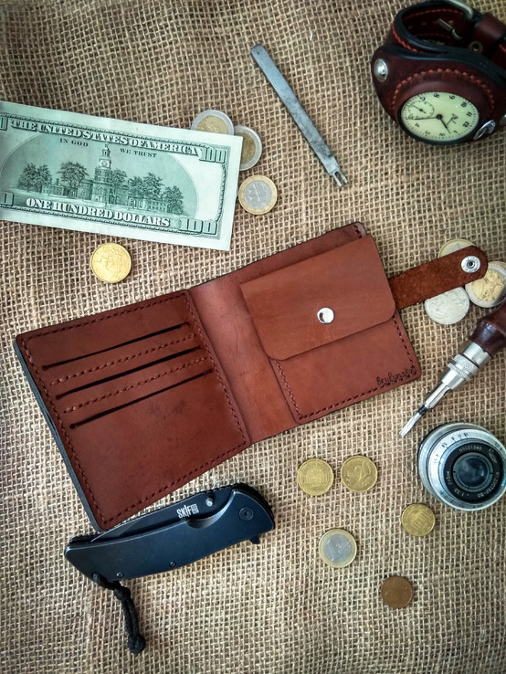 Ексклюзивний гаманець (кошелек) ручної роботи Hand Made, фото №7