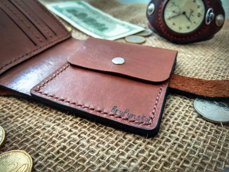 Ексклюзивний гаманець (кошелек) ручної роботи Hand Made, фото №8