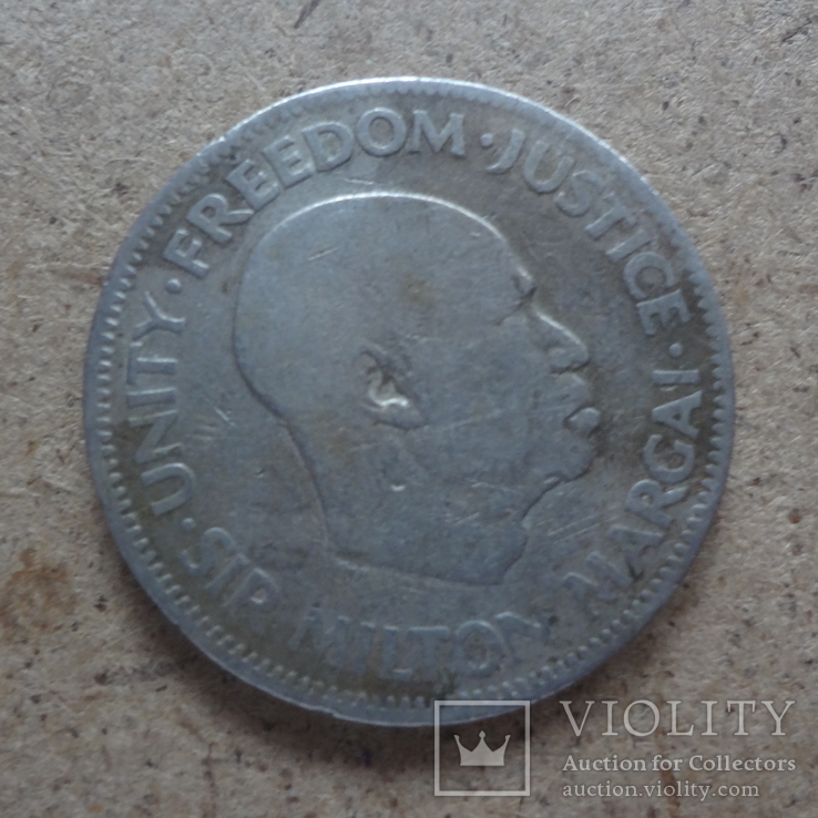20  центов 1964  Сьерра-Леоне (О.6.12)~, фото №3